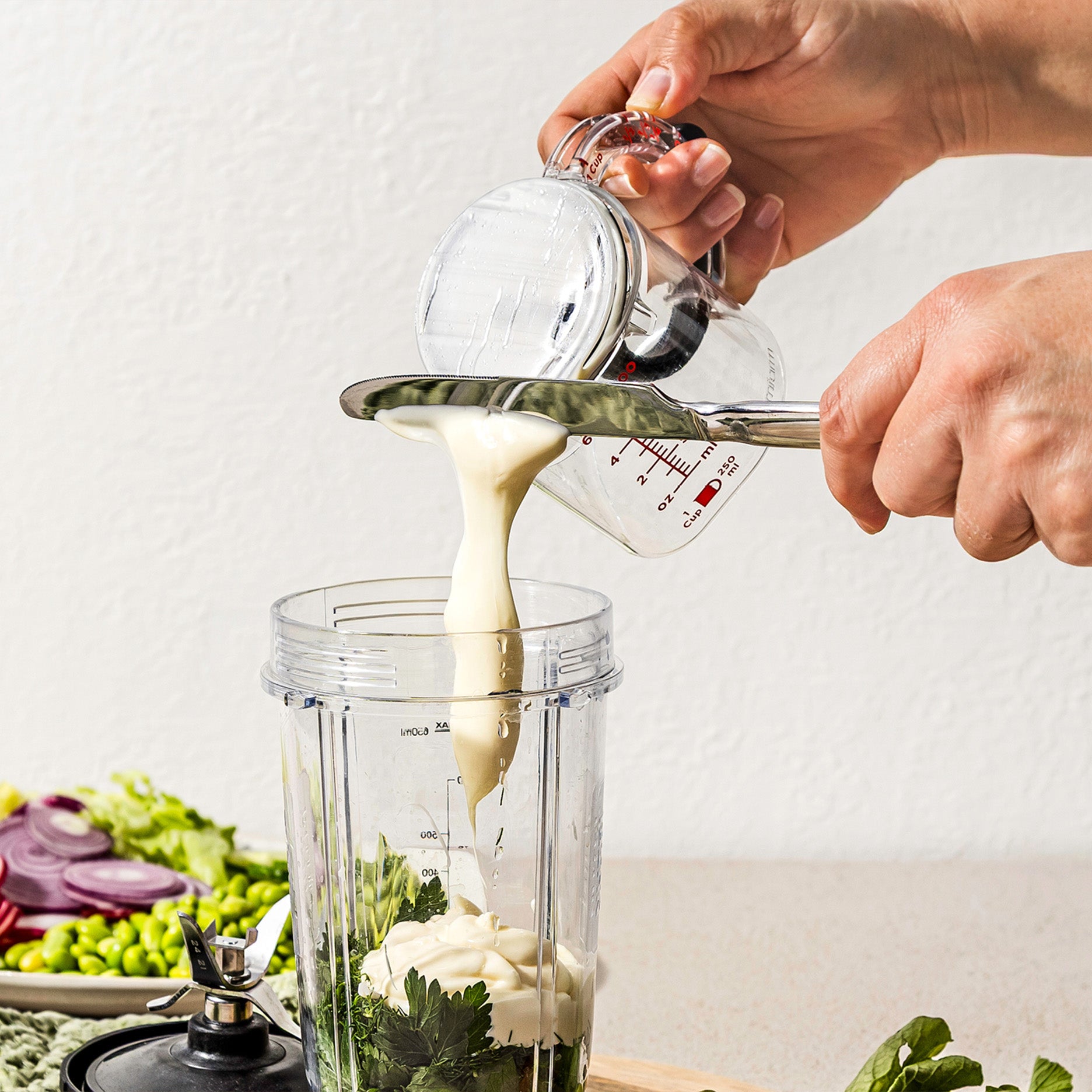 Upcup 4-i-1 målebæger